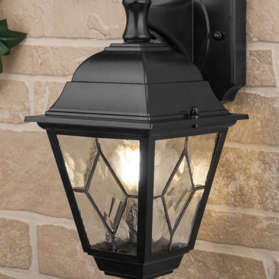 Настенный светильник уличный Elektrostandard Vega D черный Настенный светильник уличный Elektrostandard Vega D черный