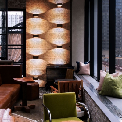 Настенный светильник уличный Elektrostandard Blinc 1549 TECHNO LED белый