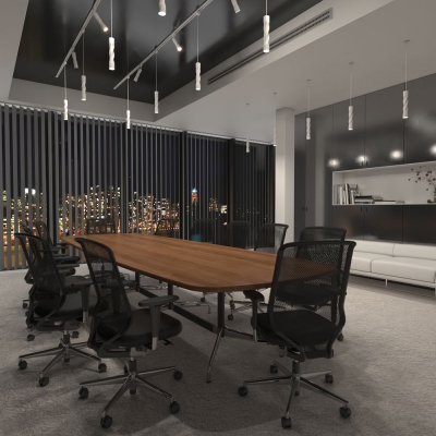 Однофазный шинопровод Elektrostandard Track Rail WH Surface TRL-1-1-200-WH