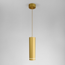Подвесной светодиодный светильник Elektrostandard Topper a047679 золото матовый