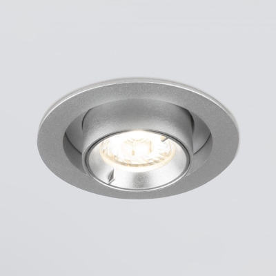 Встраиваемый светодиодный светильник Elektrostandard 9917 LED серебро