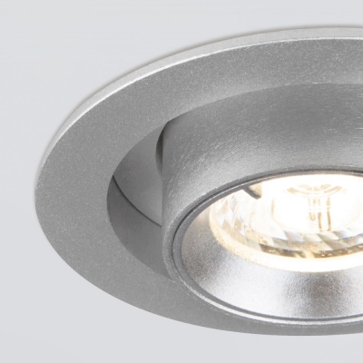 Встраиваемый светодиодный светильник Elektrostandard 9917 LED серебро