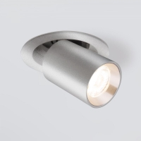 Встраиваемый светодиодный светильник Elektrostandard 9917 LED серебро