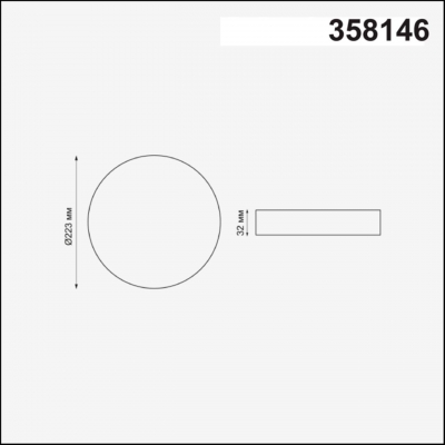 Встраиваемый светодиодный светильник NOVOTECH MOON 358146 Встраиваемый светодиодный светильник NOVOTECH MOON 358146