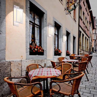 Настенный светодиодный светильник уличное NOVOTECH IVORY LED 358119