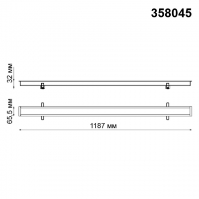 Встраиваемый светодиодный светильник NOVOTECH ITER 358045