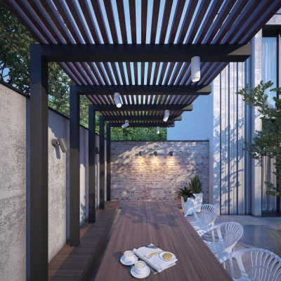 Потолочный уличный светильник NOVOTECH KAIMAS 358290