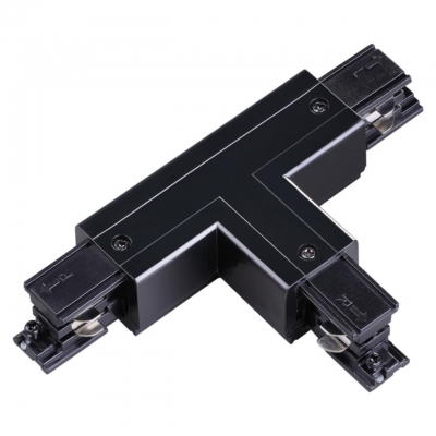 Соединитель "T" левый внешний с токопроводом для трёхфазного шинопровода NOVOTECH PORT 135057