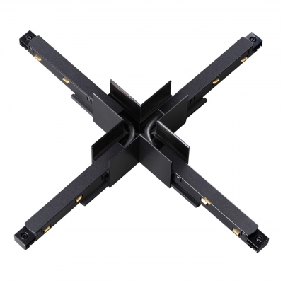 Соединитель с токопроводом для шинопровода Х-образный NOVOTECH SHINO 135128