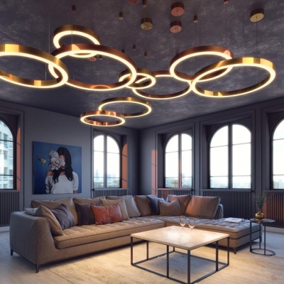 Подвесной светодиодный светильник ODEON LIGHT BRIZZI 3885/45LA