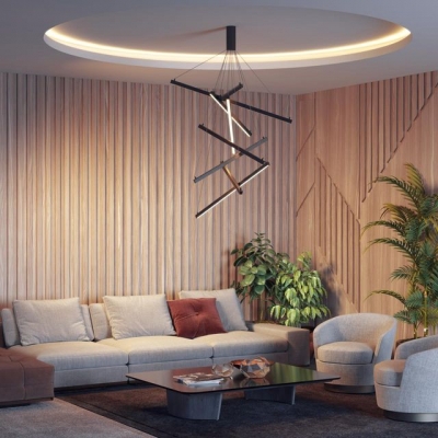 Светодиодная люстра ODEON LIGHT COMETA 3860/96B