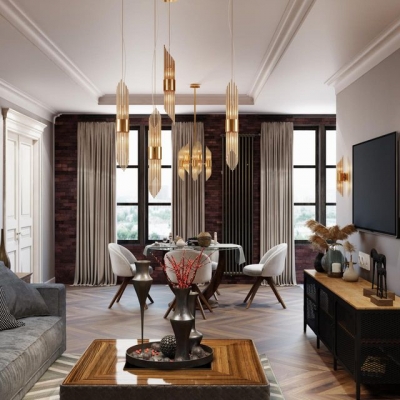 Двойное бра ODEON LIGHT FLAMBI 4847/2W