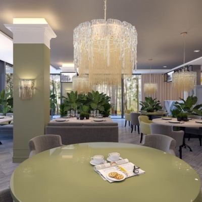 Люстра ODEON LIGHT BRITA 4634/6 Люстра ODEON LIGHT BRITA 4634/6