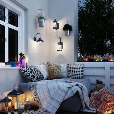 Настенный светильник уличный ODEON LIGHT KALPI 4835/1W