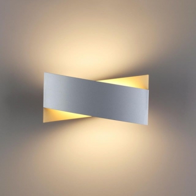 Настенный светодиодный светильник ODEON LIGHT TWISTY 4214/18WL