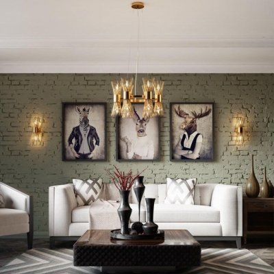 Люстра ODEON LIGHT ORTA 4839/12