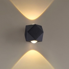 Настенный светодиодный светильник уличное ODEON LIGHT DIAMANTA 4218/4WL