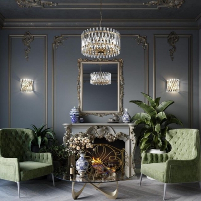 Хрустальная люстра ODEON LIGHT SELVA 4795/10 Хрустальная люстра ODEON LIGHT SELVA 4795/10