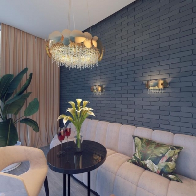 Хрустальная люстра ODEON LIGHT ULLA 4636/6