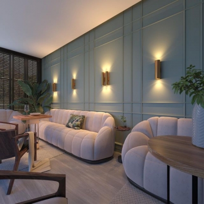 Настенный светодиодный светильник ODEON LIGHT DARIO 3833/2WA