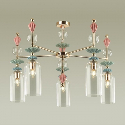 Потолочная люстра ODEON LIGHT BIZET 4855/5C Потолочная люстра ODEON LIGHT BIZET 4855/5C