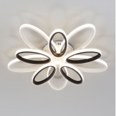 Светодиодная люстра Eurosvet Blade 90137/10 белый;черный