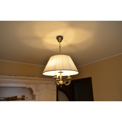 Светильник подвесной классический с большим абажуром 52-08.56/16155/3П