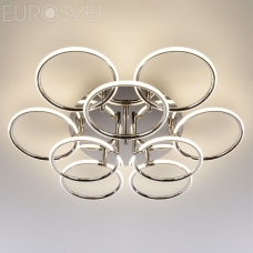 Светодиодная люстра Eurosvet Impulse 90069/9 хром