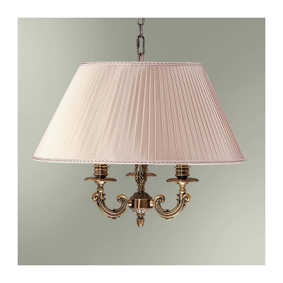 Светильник подвесной классический с большим абажуром 52-08.56/16155/3П