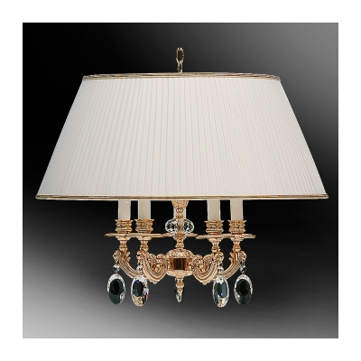 Светильник подвесной с абажуром 60-01.50/16123Х/5П