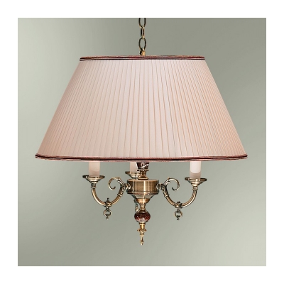 Светильник подвесной с абажуром 55-08.57/3057/3П