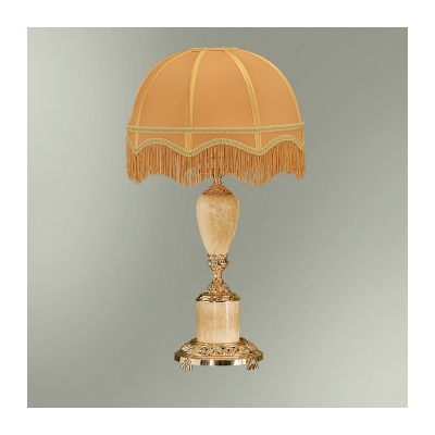 Настольная лампа с абажуром 23-36/3322Ф