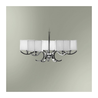 Люстра 5-ти рожковая с абажурами 5*140-01/6853/5А