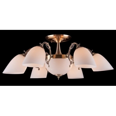 Люстра потолочная Eurosvet Ariele 22010/6+2 античная бронза